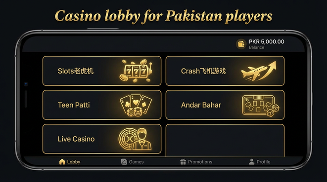 Lobby view of 6w game for Pakistan users - 4